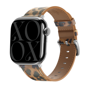 Apple Watch Lederarmband (leopard) - 38/40/41/42mm