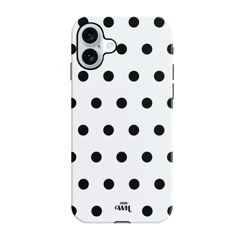 xoxo Wildhearts Polka Dots (White) - iPhone 16