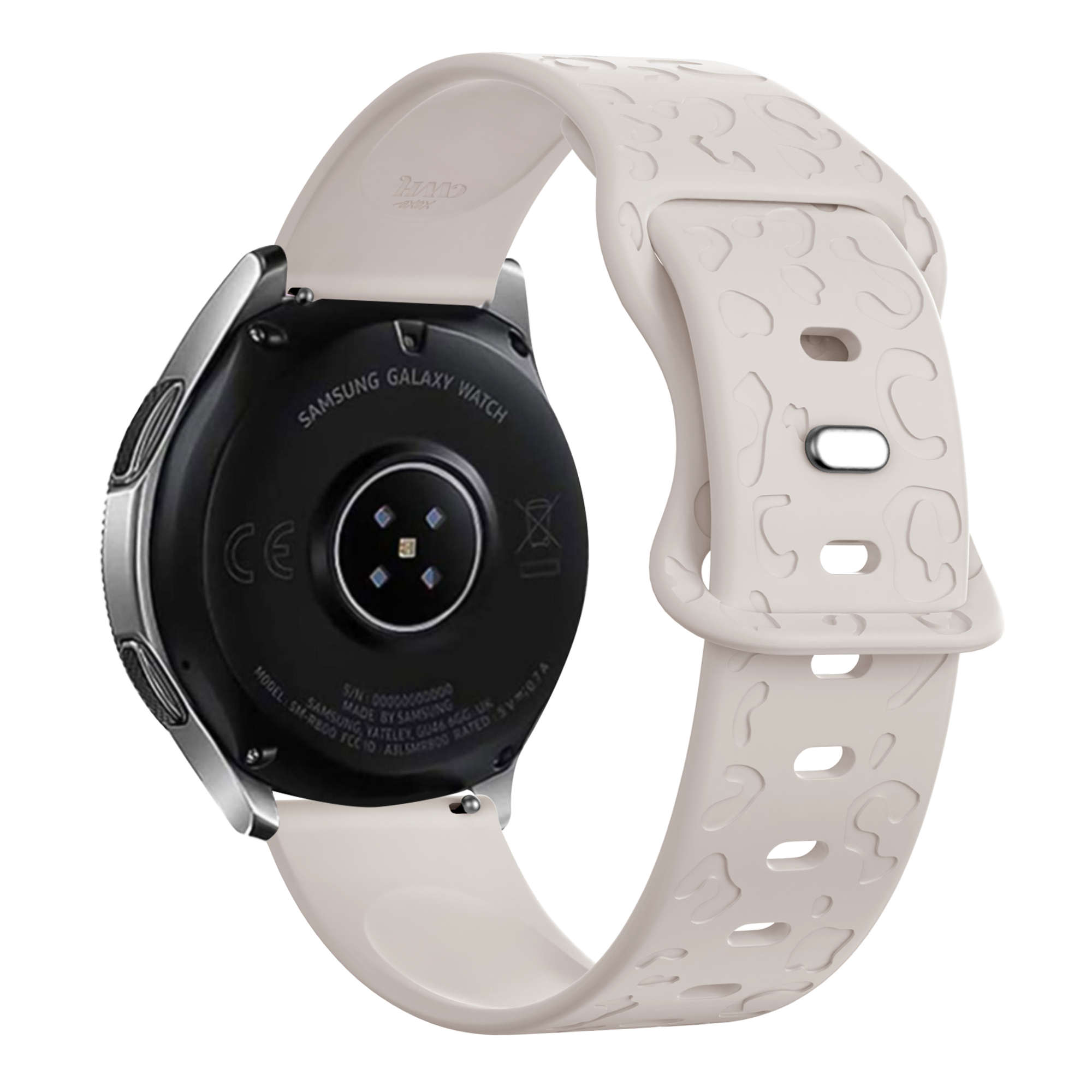 xoxo Wildhearts - xoxo Wildhearts Sterrenlicht Bundel - 2x Luxe band geschikt voor Apple Watch bandje - Series 1/2/3/4/5/6/7/8/9/10/SE - Maat: 38 mm / 40 mm / 41 mm / 42 mm - Milanese band en Siliconen band met Luipaard Patroon - iWatch bandje - Starlight