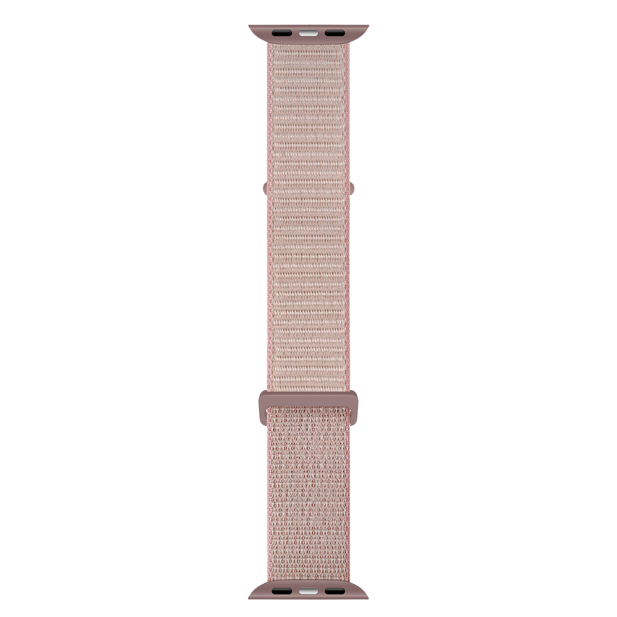 Apple Watch nylon strap rose pink