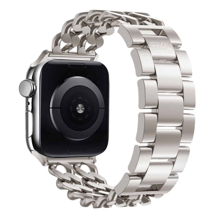 xoxo Wildhearts Apple Watch stalen bandje - Chain strap (starlight) - 38/40/41/42mm