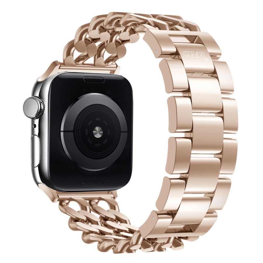 xoxo Wildhearts Apple Watch stalen bandje - Chain strap (rose gold) - 38/40/41/42mm