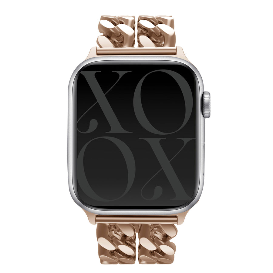 xoxo Wildhearts Apple Watch stalen bandje - Chain strap (rose gold) - 38/40/41/42mm