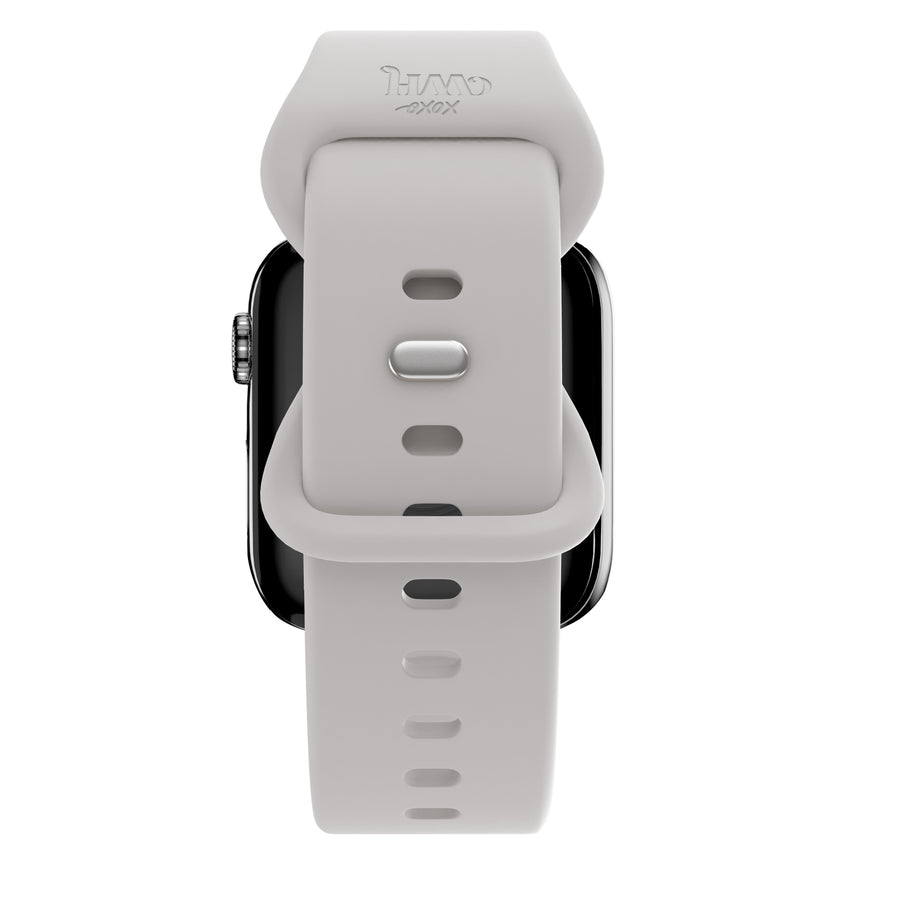 Apple Watch silicone strap starlight