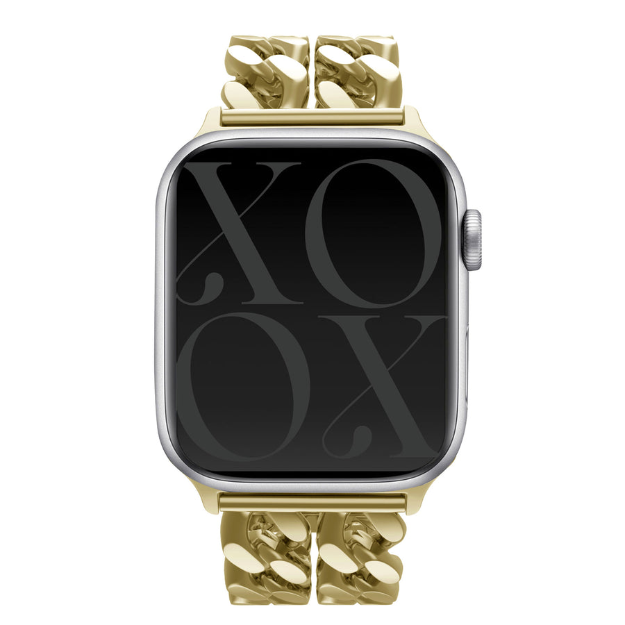xoxo Wildhearts Apple Watch stalen bandje - Chain strap (gold) - 38/40/41/42mm