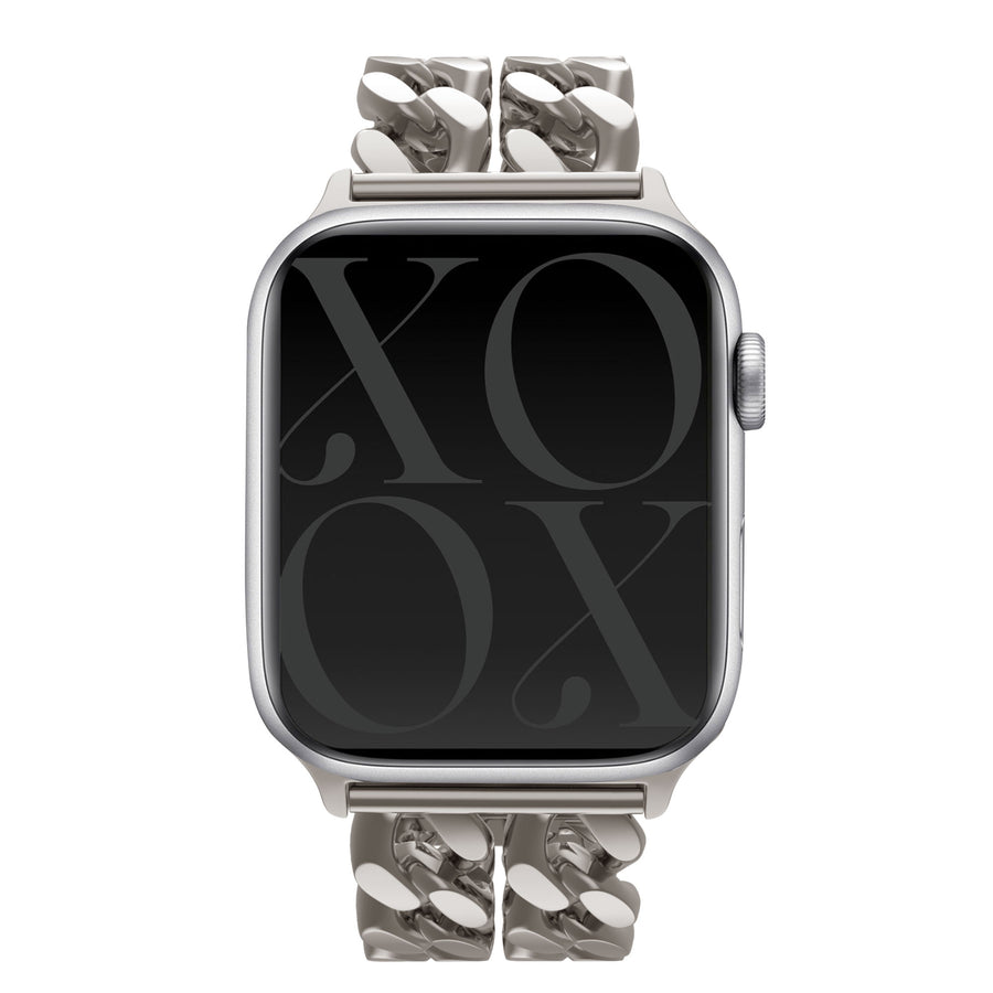 xoxo Wildhearts Apple Watch stalen bandje - Chain strap (starlight) - 38/40/41/42mm