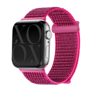 xoxo Wildhearts Apple Watch nylon bandje (paars)