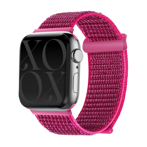 xoxo Wildhearts Apple Watch nylon bandje (paars)