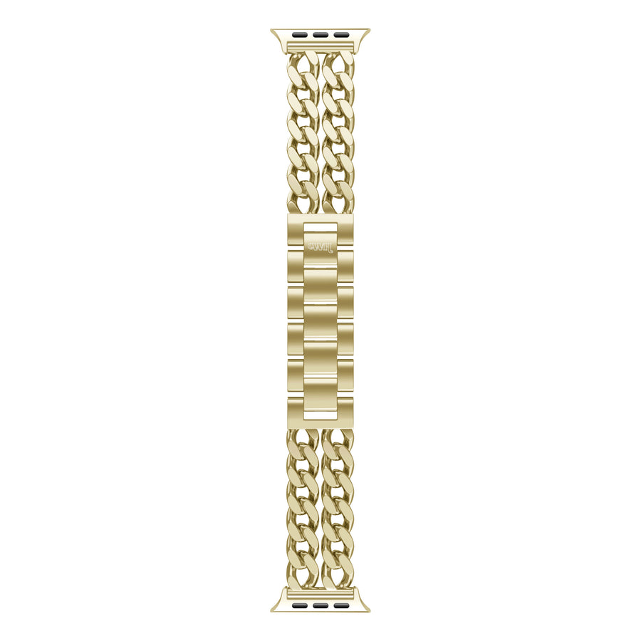 xoxo Wildhearts Apple Watch stalen bandje - Chain strap (gold) - 38/40/41/42mm