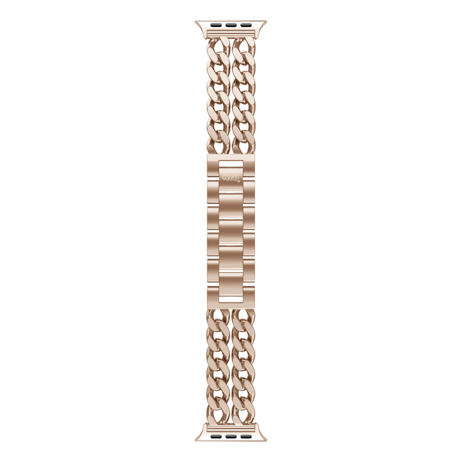 xoxo Wildhearts Apple Watch stalen bandje - Chain strap (rose gold) - 38/40/41/42mm