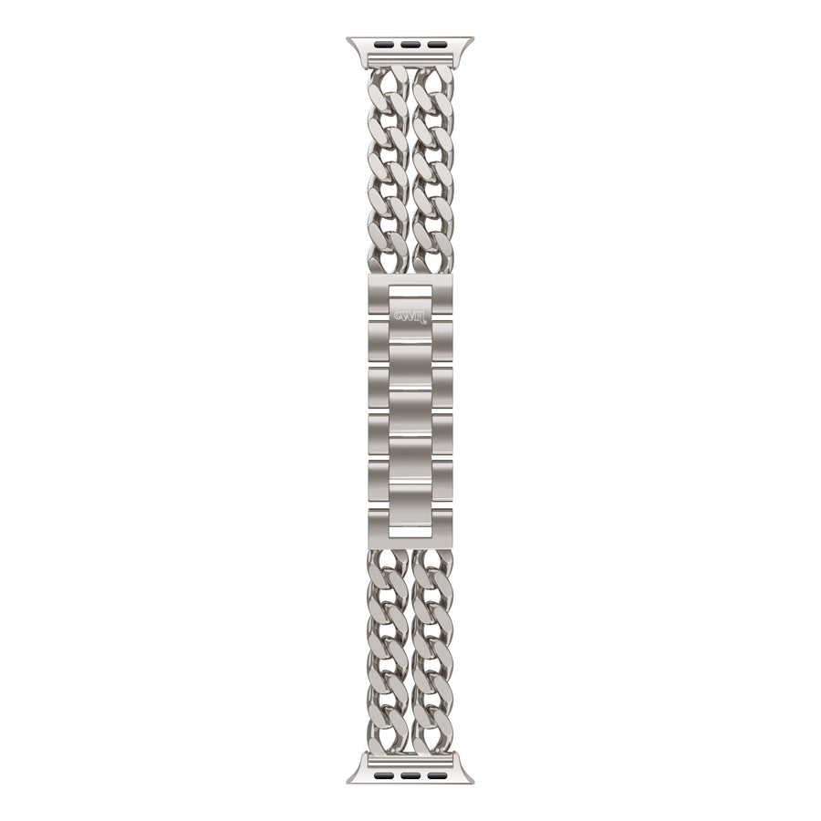 xoxo Wildhearts Apple Watch stalen bandje - Chain strap (starlight) - 38/40/41/42mm