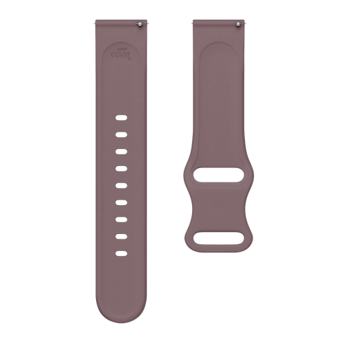 xoxo Wildhearts - Xiaomi Amazfit Bip / Bip S / Bip Lite / Bip Youth / Bip U / Bip U Pro / Bip 3 / Bip 3 Pro siliconen bandje Leopard Print - berry purple