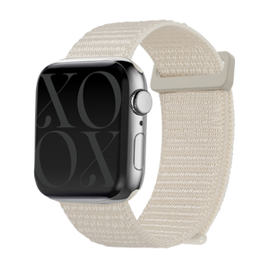 xoxo Wildhearts Apple Watch nylon bandje (sterrenlicht)