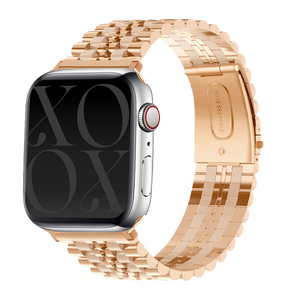 xoxo Wildhearts - Apple Watch stalen bandje rosé goud - 38/40/41/42mm