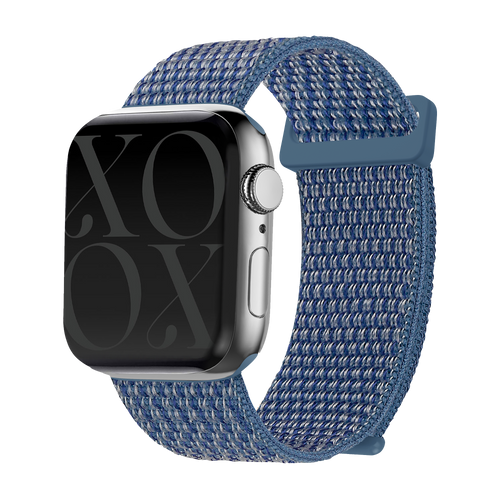xoxo Wildhearts Apple Watch nylon bandje (blauw)