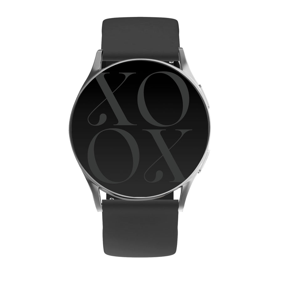 xoxo Wildhearts - Samsung Galaxy Watch 3 41mm siliconen bandje (zwart)