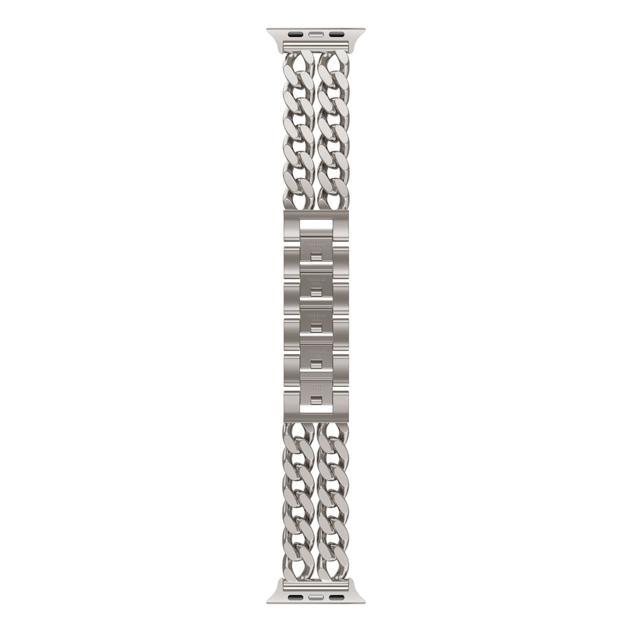 xoxo Wildhearts Apple Watch stalen bandje - Chain strap (starlight) - 38/40/41/42mm