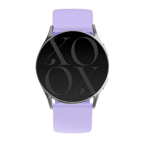 xoxo Wildhearts - Samsung Galaxy Watch 6 44mm siliconen bandje (paars)