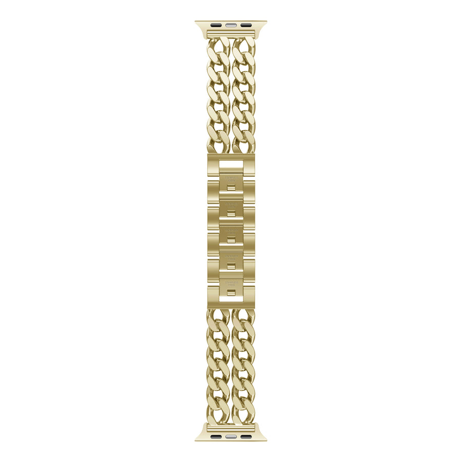 xoxo Wildhearts Apple Watch stalen bandje - Chain strap (gold) - 38/40/41/42mm