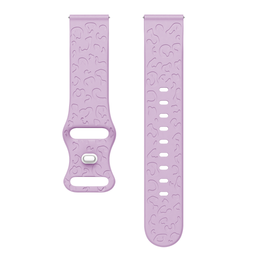 xoxo Wildhearts - Amazfit GTS 4 (Mini) siliconen bandje Leopard Print - lilac
