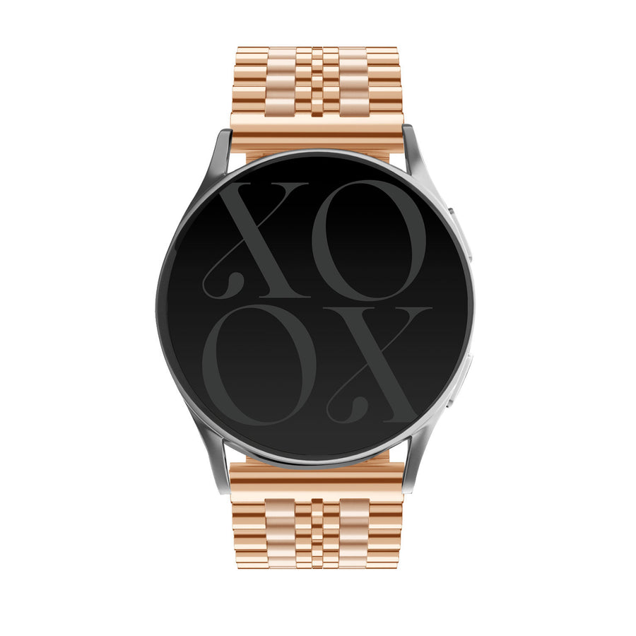 xoxo Wildhearts - Huawei Watch 4 / 4 Pro stalen bandje (rosé goud)