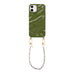 Green Glaze Cord Case - Pearlfection (short) - iPhone 11