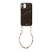 Brown Glaze Cord Case - Soft Taupe (short) - iPhone 12