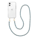iPhone 11 - Classic Chain - Denim (long) Transparant Cord Case