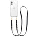Lanyard strap - Beige - Transparant Cord Case - iPhone 11