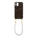Brown Glaze Cord Case - Pearlfection (short) - iPhone 12