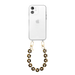 Leopard Flowers (short) Transparant Cord Case - iPhone 11