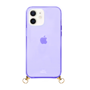 xoxo Wildhearts - Cord Case Purple - iPhone 12