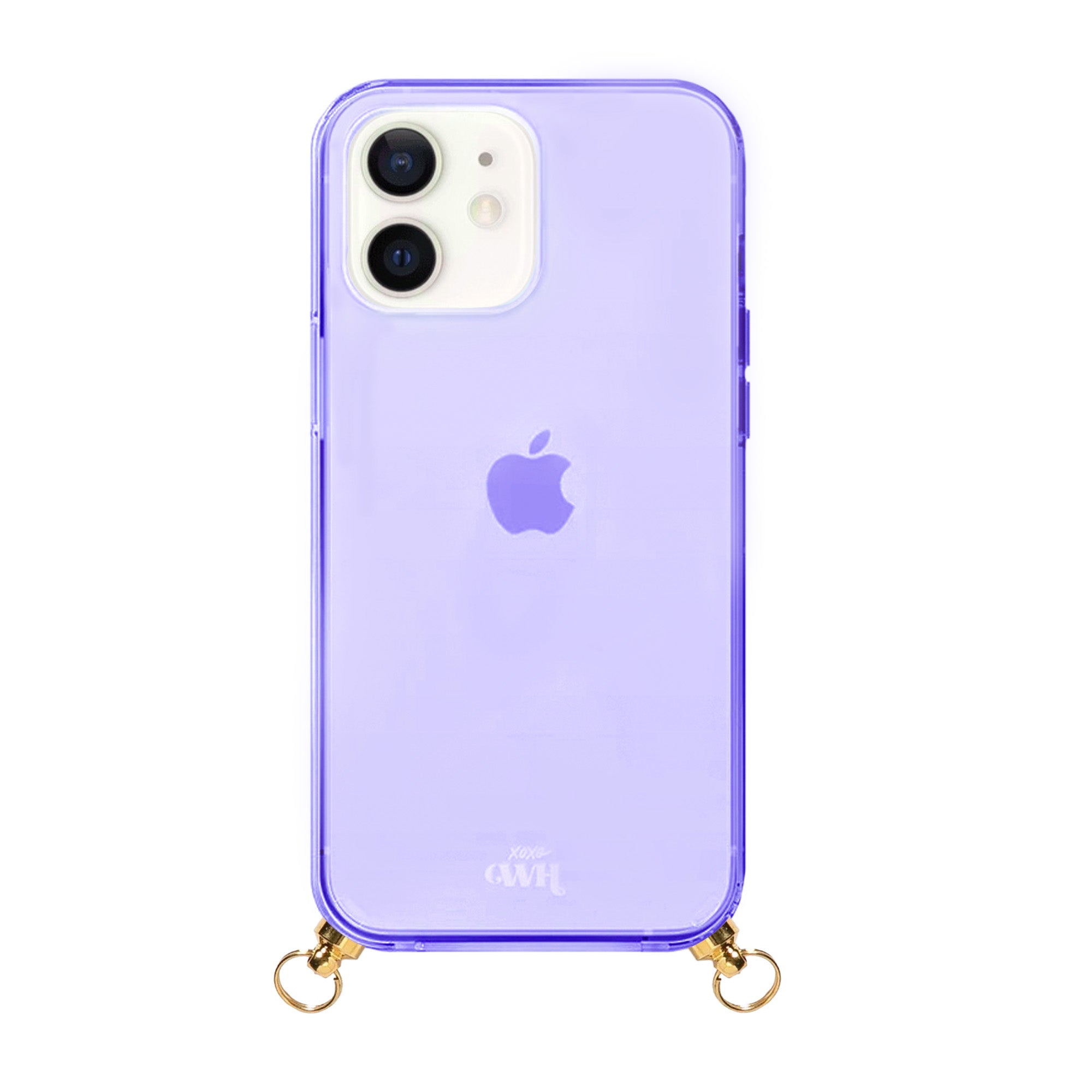 xoxo Wildhearts Transparant Cord Case (Purple)
