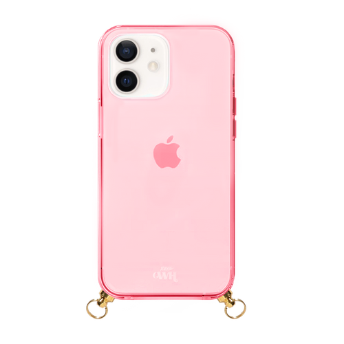 xoxo Wildhearts - Cord Case Pink - iPhone 12