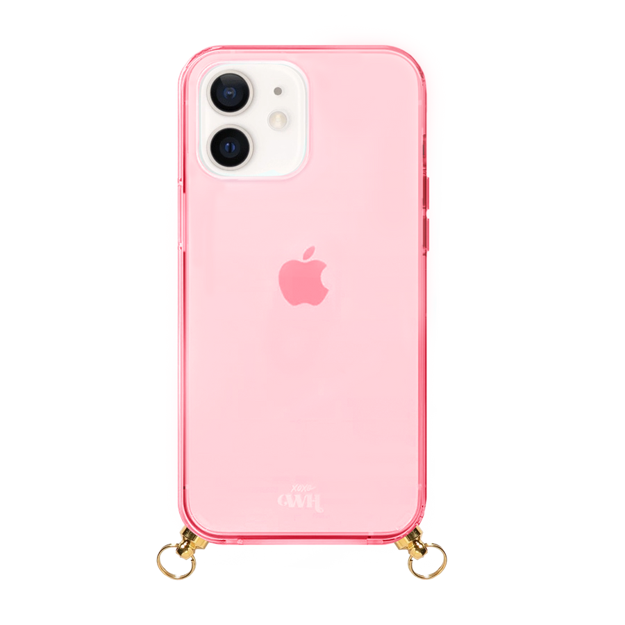 xoxo Wildhearts - Cord Case Pink - iPhone 12