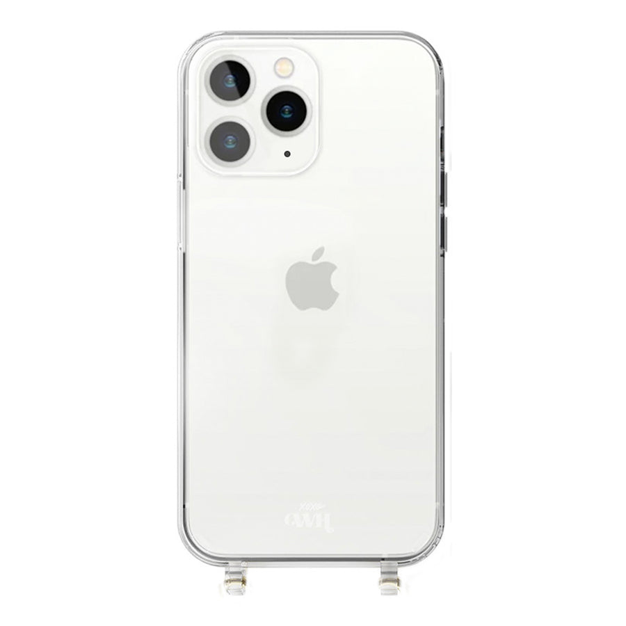 iPhone 12 Pro - Phone Cord Case (no cord) Transparant Case