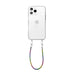 Rainbow Diamonds Transparant Cord Case - iPhone 12 Pro Max