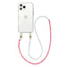 Island Girl Transparant Cord Case - Long Cord - iPhone 11 Pro Max