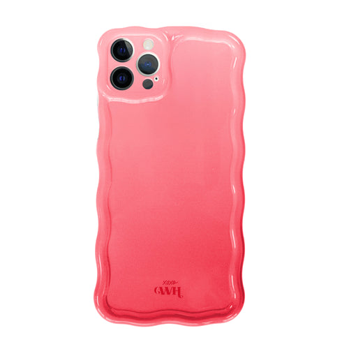 xoxo Wildhearts Glossy Wavy Case Watermelon Sugar - iPhone 12 Pro Max