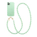 Glossy Wavy Case Sage Sorbet - Ocean Mint Cord (long) - iPhone 12 Pro