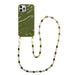 Green Glaze Cord Case - Rose Quartz (long) - iPhone 12 Pro Max