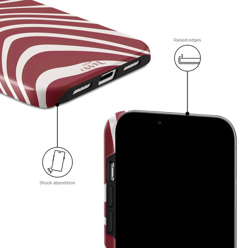 xoxo Wildhearts Boogie Wonderland Red MagSafe - iPhone 16 Pro Max