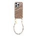 Taupe Glaze Cord Case - Soft Taupe (short) - iPhone 16 Pro Max