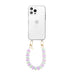 Funky Hearts (Purple & Green Metallic) Transparant Cord Case
