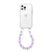 iPhone 13 Pro Max - Funky Hearts (Pink & White) Transparant Cord Case