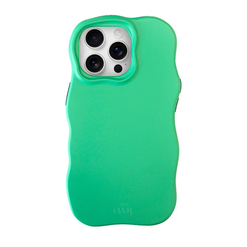 xoxo Wildhearts Wavy Case Green - iPhone 16 Pro Max