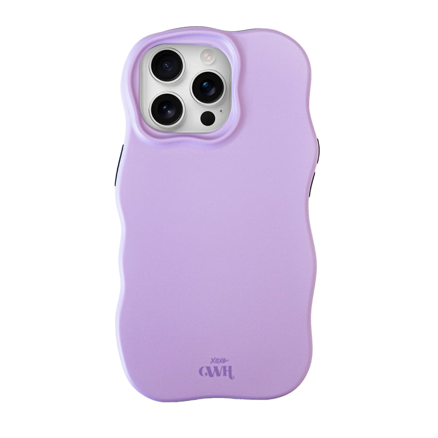 Wavy Case Purple - iPhone 15 Pro Max