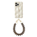 Bubbly case Cloud Dancer - Funky Hearts Cord (Leopard)