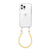Dusty Yellow (short) Transparant Cord Case - iPhone 11 Pro Max