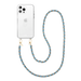 iPhone 16 Pro Max - Classic Chain - Denim (long) Transparant Cord Case